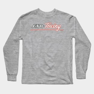 F X R - Towing Solid White Black and Red T-Shirt Long Sleeve T-Shirt